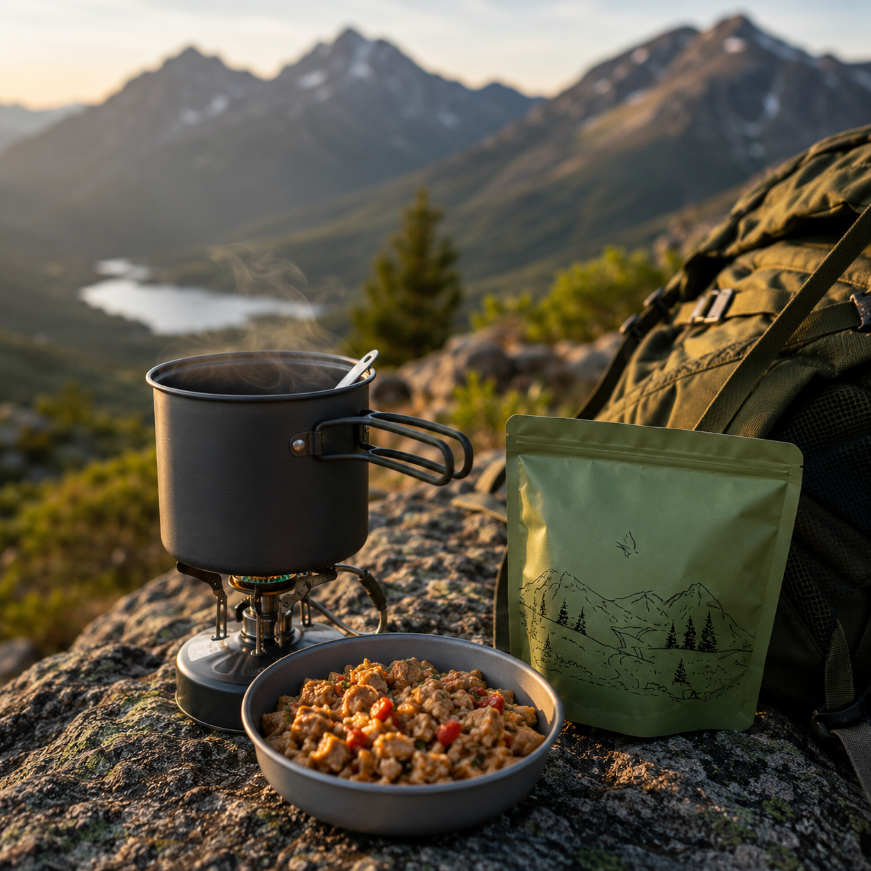 outdoorove jidlo